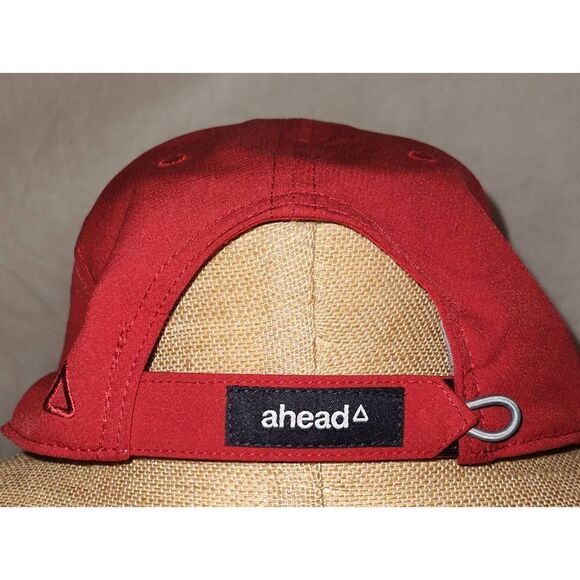 PINEHURST 1895 Golf Hat STAFF by ahead∆ Red adjustable - Picture 3 of 5